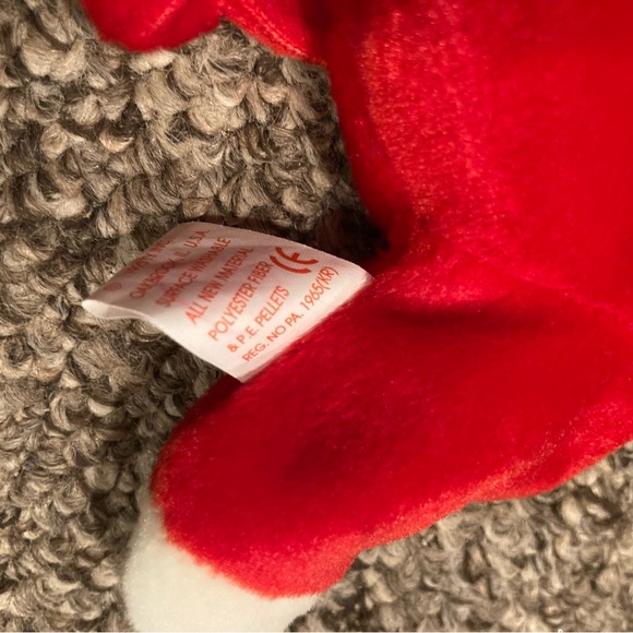NWT Vintage TY Snort Beanie Baby ‘Date of Birth May 15, 1995’ Measures 10 inches - Picture 6 of 11